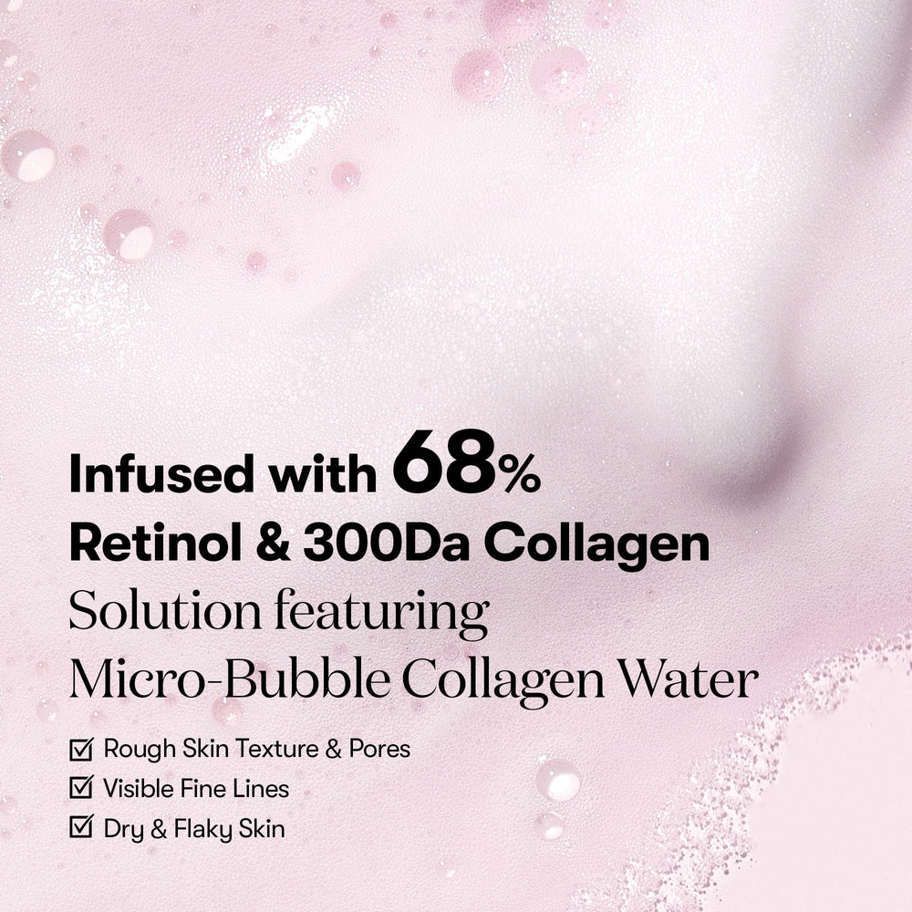 VT COSMETICS Bubble Serum closeup reveals light bubbly texture for gentle application