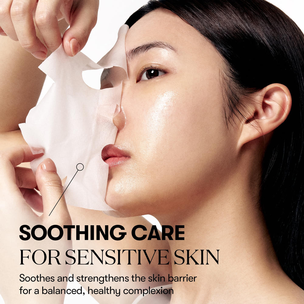 VT COSMETICS CICA Daily Soothing Mask 0.2mm nude sheet hugging contours for lightweight wear.