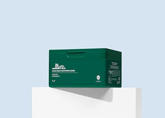 VT COSMETICS CICA Daily Soothing Mask sheet on face demonstrating snug, comfortable fit.