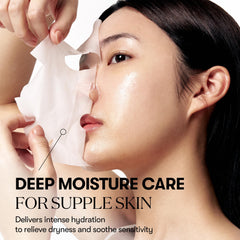 VT COSMETICS Cica-Exosome Moisture Mask micro-exosome delivery close-up.