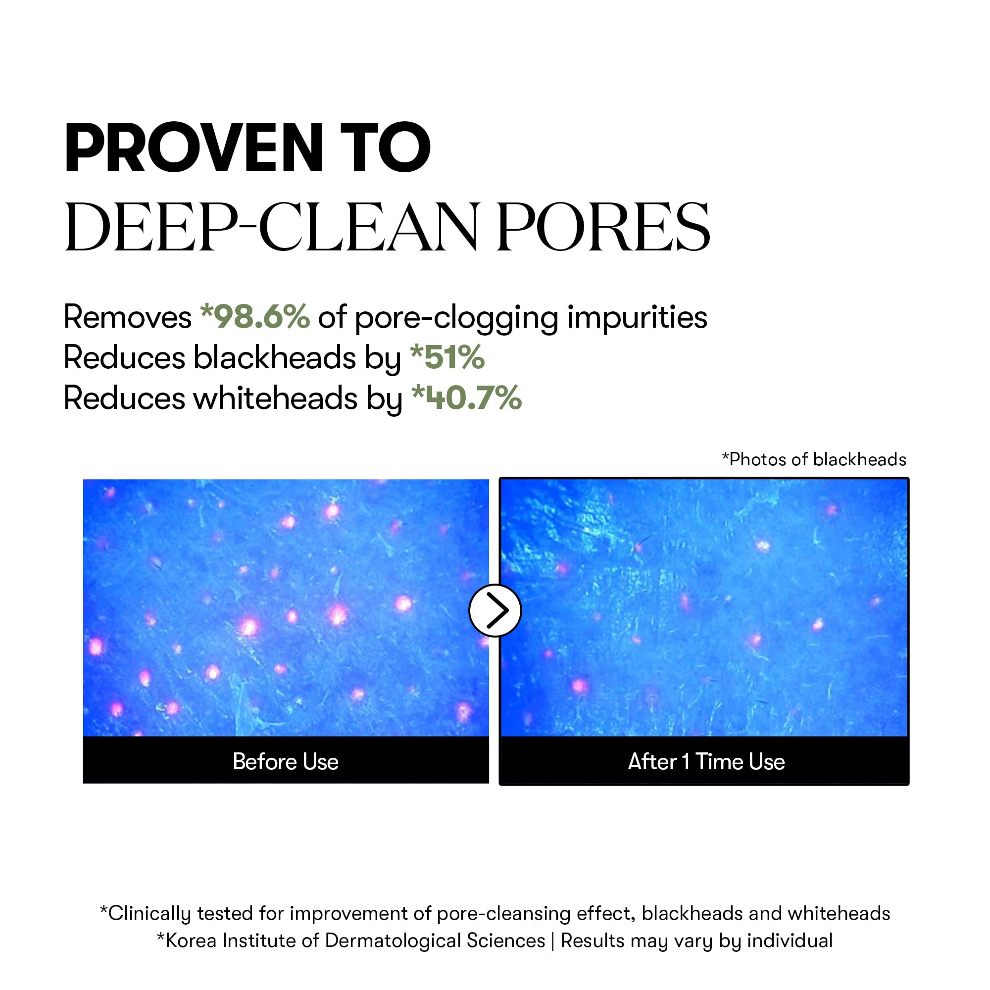 VT COSMETICS CICA Mask Cleanser clay mask application for deep cleansing.