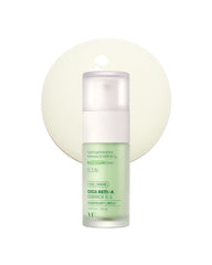 VT COSMETICS Cica Reti-A Retinol Essence bottle promotes smoother, balanced skin texture.