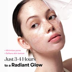 VT COSMETICS Collagen Reedle Shot hydrogel mask with silky texture adheres comfortably to skin.