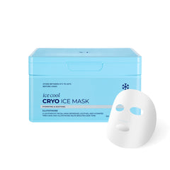 VT COSMETICS Cryo Ice Mask Sheets packshot showing 30 masks for a convenient daily glow routine