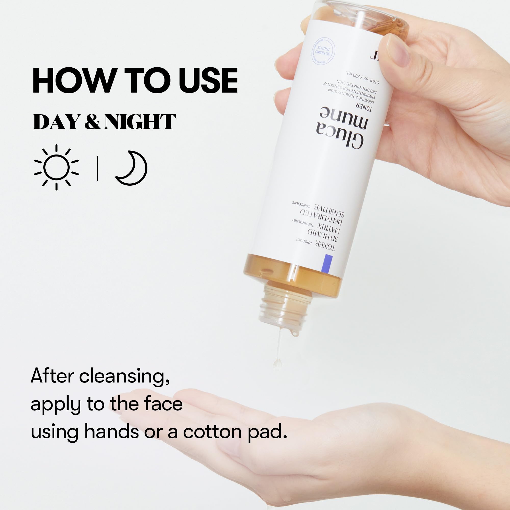 VT COSMETICS Glucumune toner skin application layering under serums