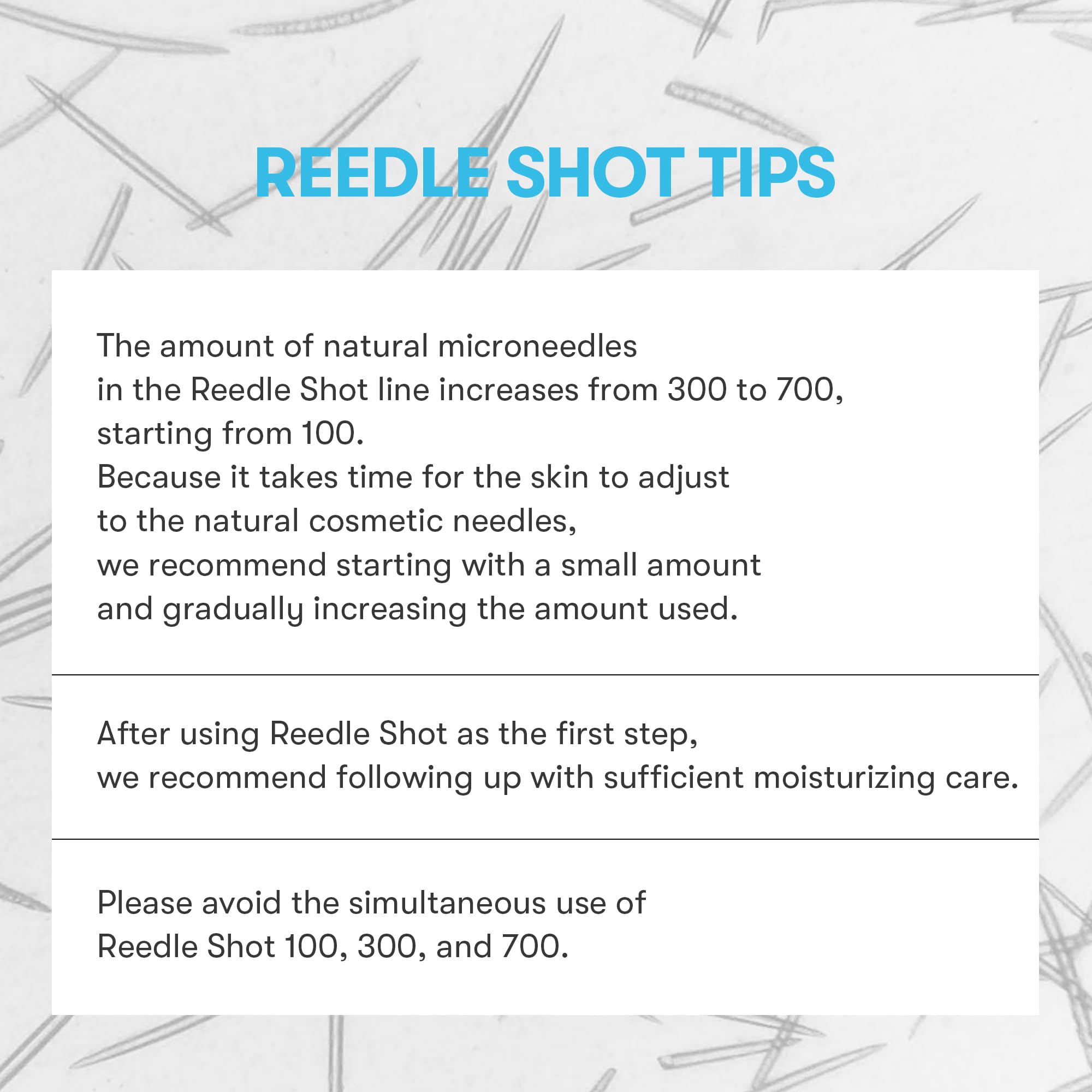VT COSMETICS Hydrop Reedle Shot packaging-box presents daily skin-boosting routine