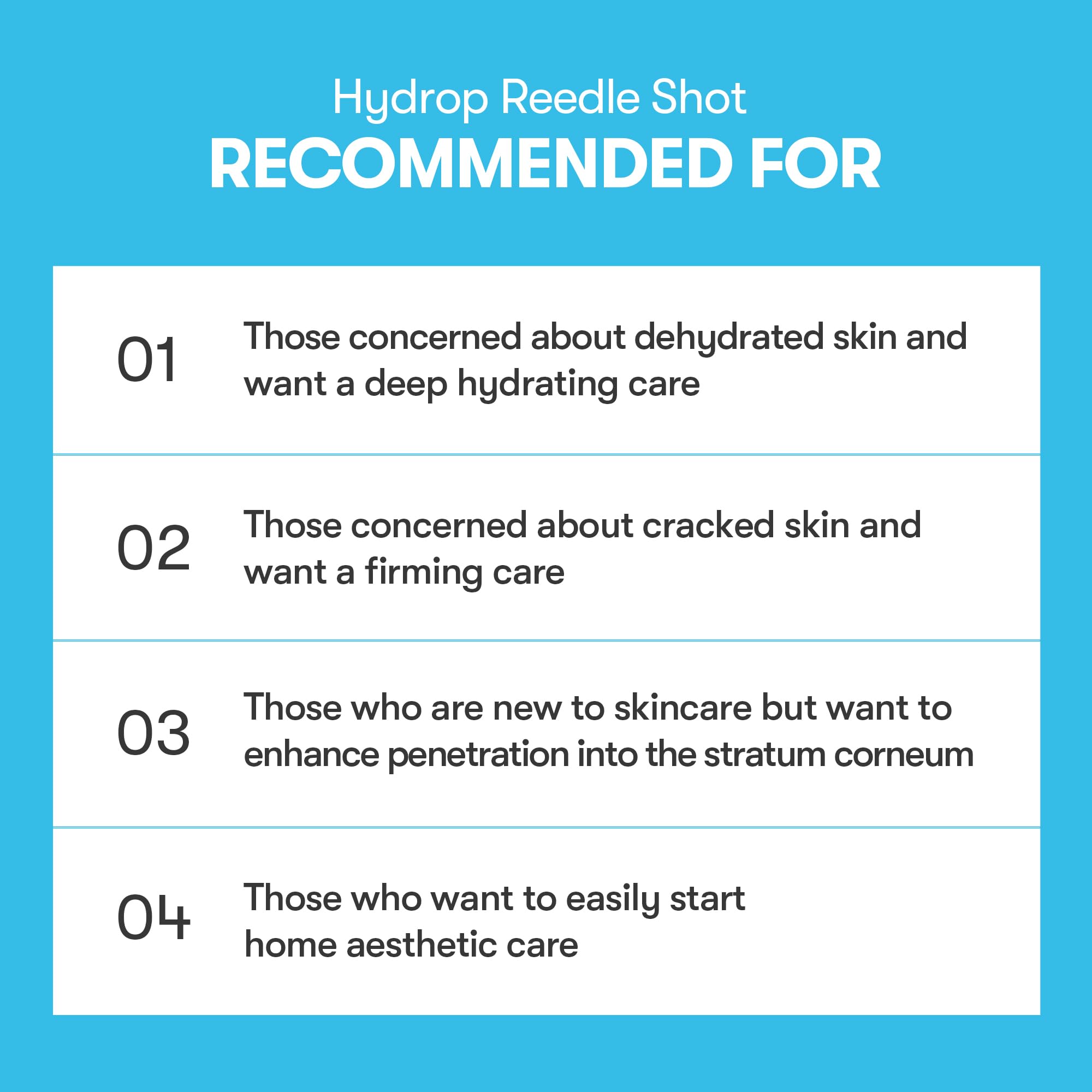 VT COSMETICS Hydrop Reedle Shot pump-dispense shows easy, precise dosing for consistent hydration