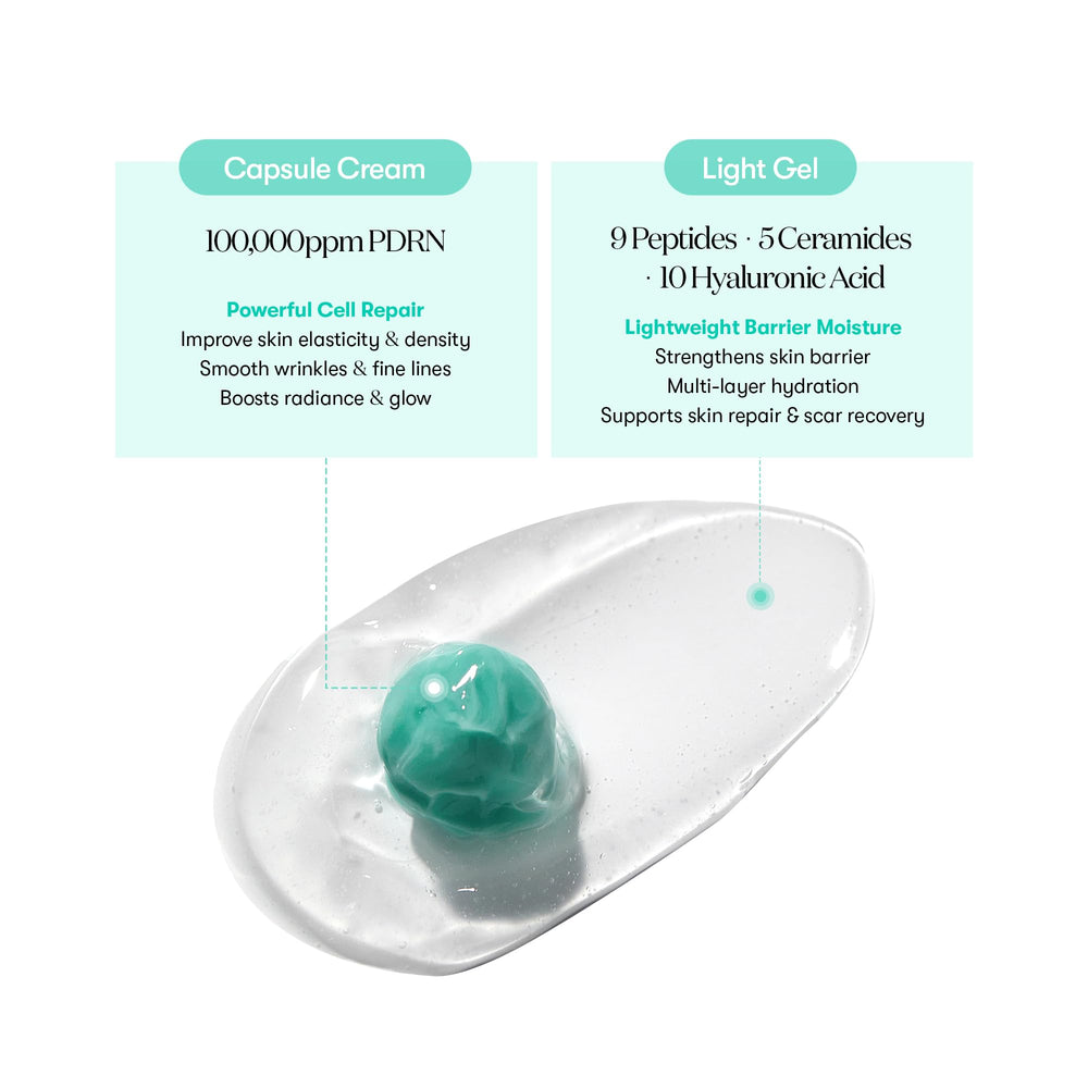VT COSMETICS PDRN Capsule Cream hydration bloom promising dewy glow throughout day