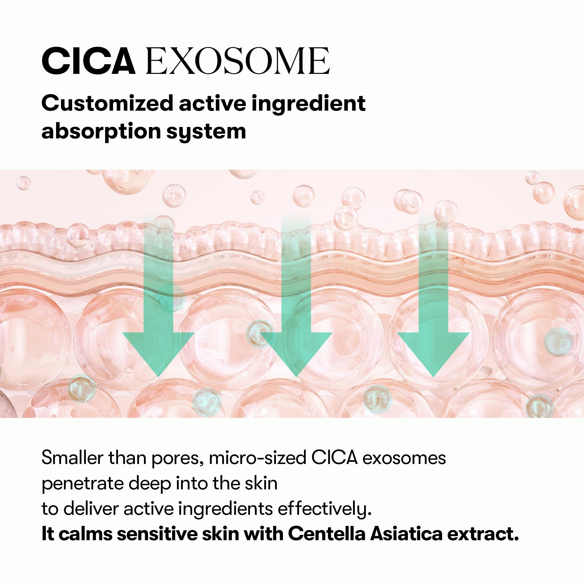 VT COSMETICS PDRN Cica Exosome Ampoule packaging emphasizes premium Korean skincare.