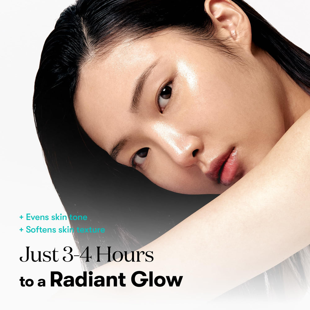 VT COSMETICS PDRN Hydrogel Mask on face demonstrates deep hydration and gentle adhesion