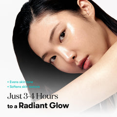 VT COSMETICS PDRN Hydrogel Mask on face demonstrates deep hydration and gentle adhesion