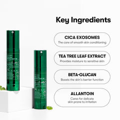 VT COSMETICS Pro Cica Reedle Shot serum texture swirl on skin sample