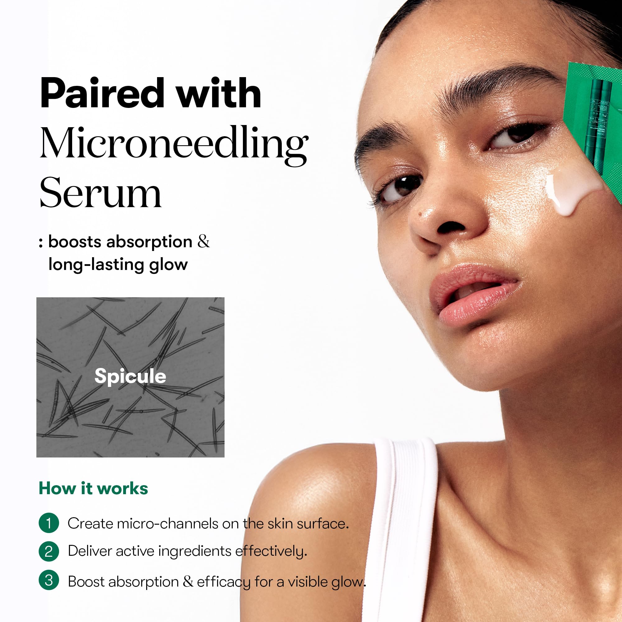 VT COSMETICS Pro Cica Reedle Shot nano liposome calming formula close-up.