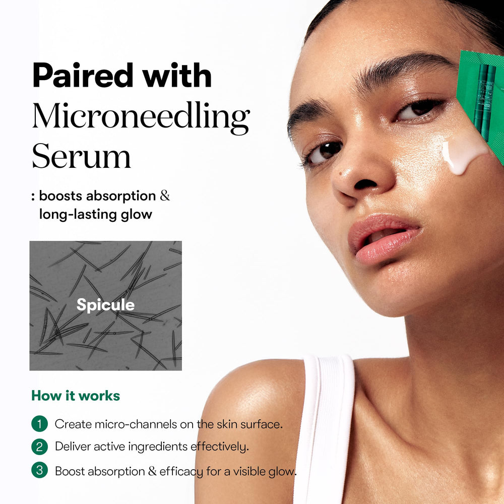 VT COSMETICS Pro Cica Reedle Shot nano liposome calming formula close-up.