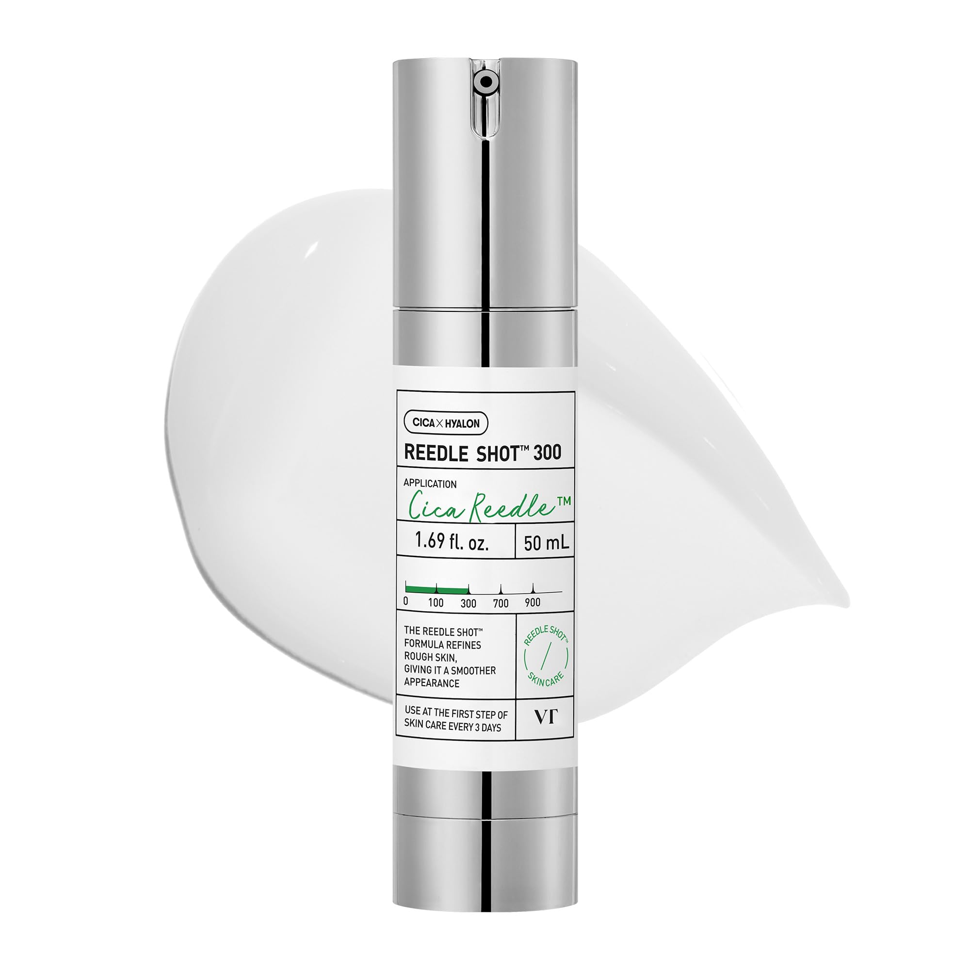 VT COSMETICS Reedle Shot bottle front view for nighttime renewal boost