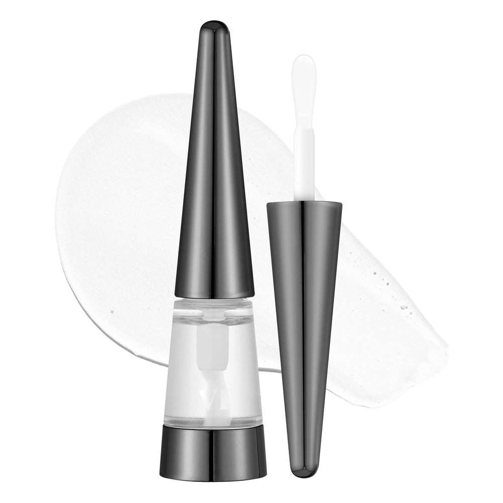 VT COSMETICS Reedle Shot lip plumper tube shows clear gloss for instant lip enhancement