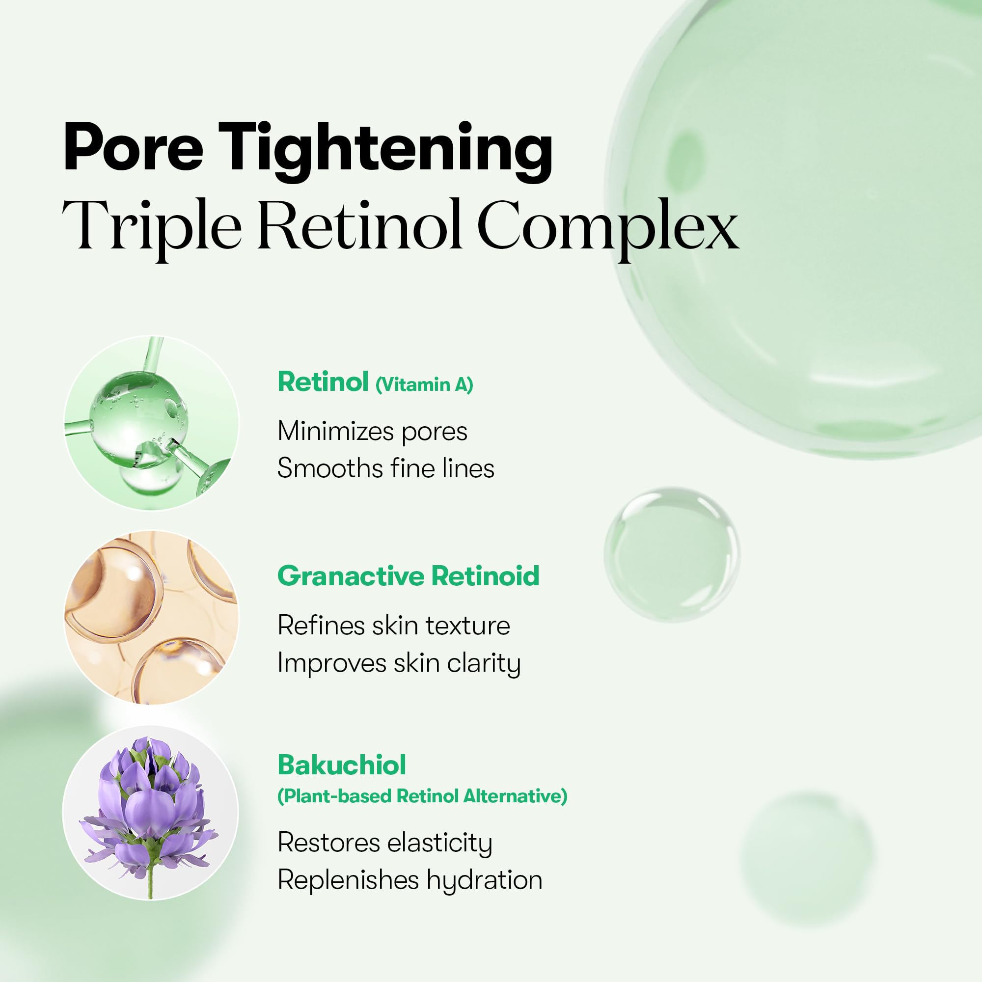 2-step application close-up for VT COSMETICS Reti-A Reedle Shot routine.