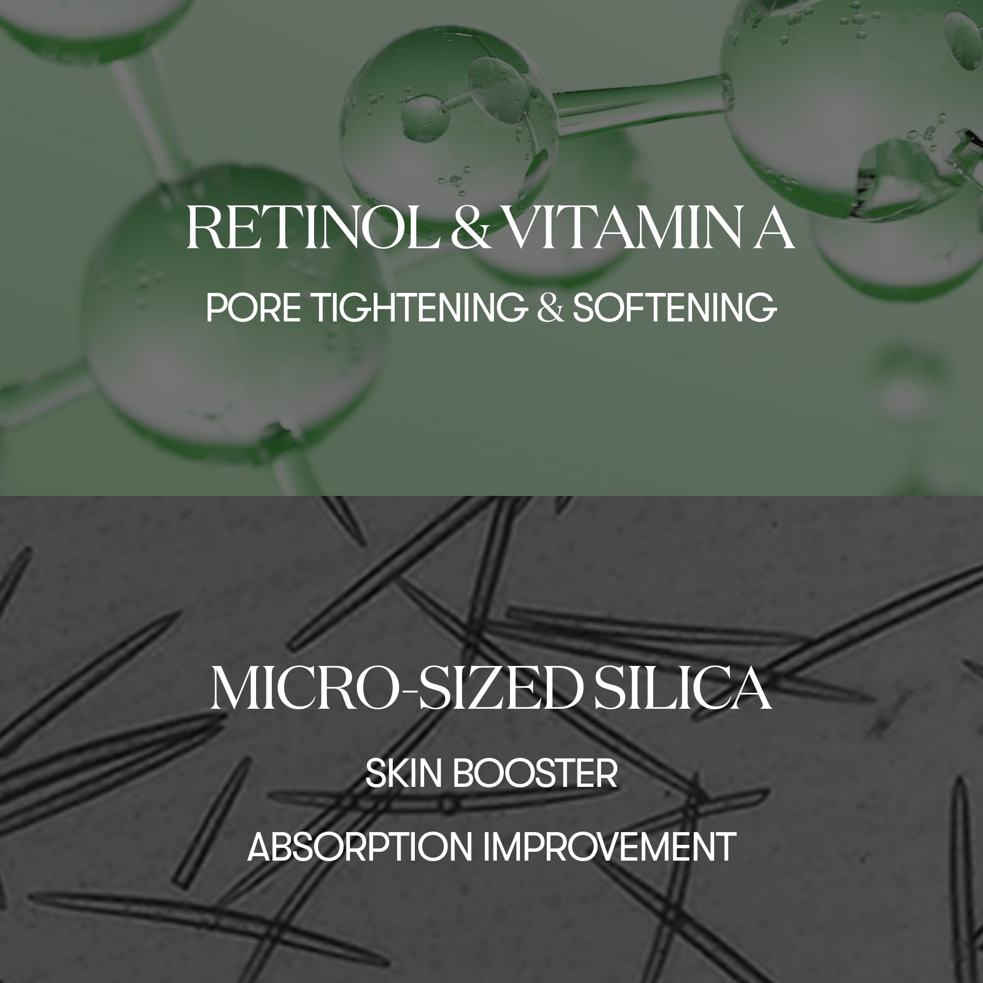 VT COSMETICS Reti-A Reedle Shot serum drop demonstrates easy daily application and hydration.