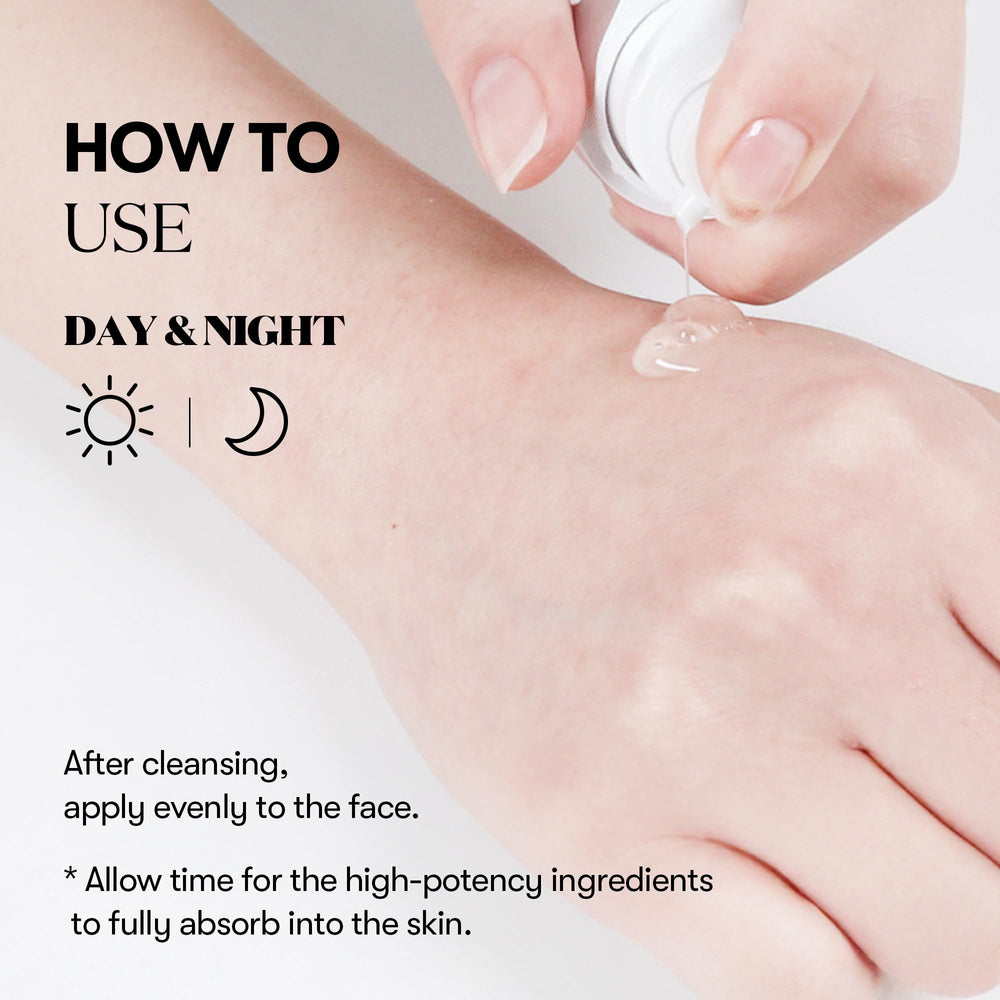 VT COSMETICS TX Toning Essence morning routine image hints at refreshed skin