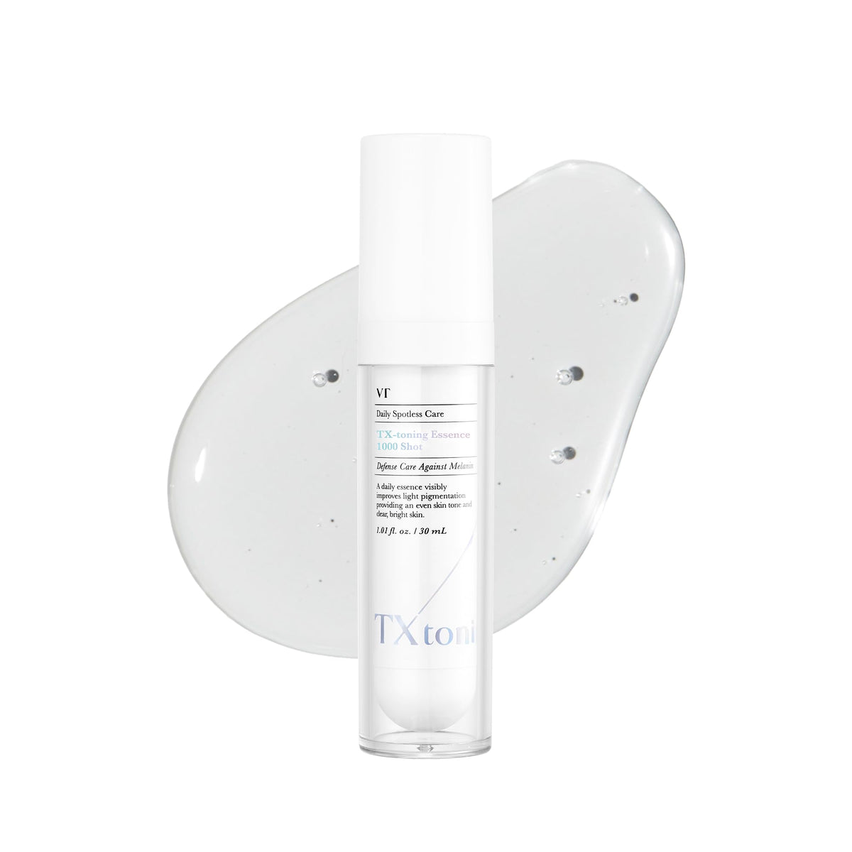 VT COSMETICS TX Toning Essence bottle showing hydrating serum for radiant, even-toned skin