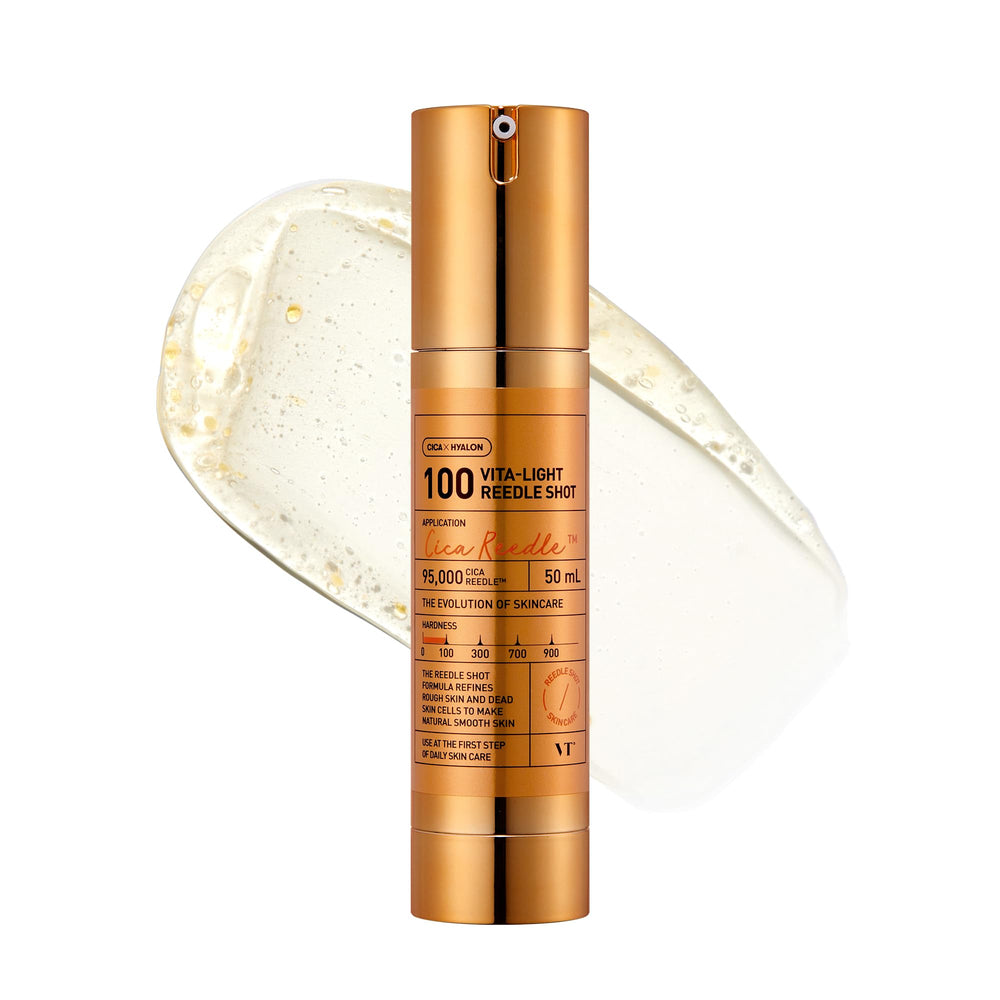 VT COSMETICS Vita-Light Reedle Shot bottle for enhanced absorption.