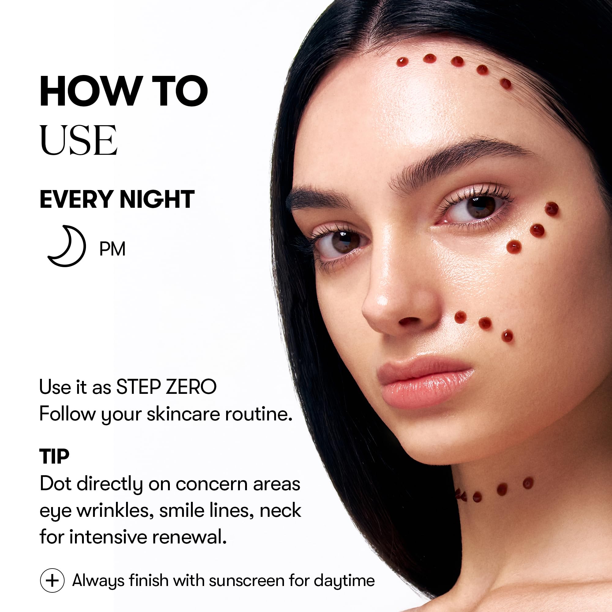 VT COSMETICS Red Booster scalp visual suggests refreshed scalp.