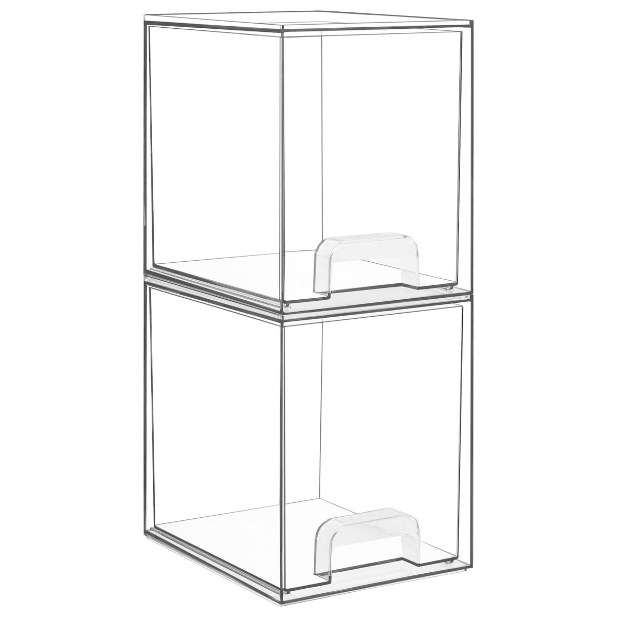 Vtopmart 7.6 inch clear drawer front showing organized cosmetics at a glance