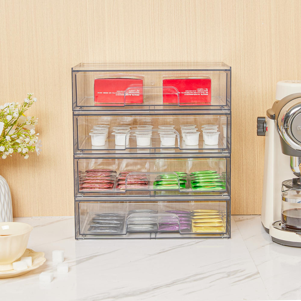Vtopmart non-slip pads drawer support keep units stable during use.