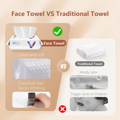 vuacepe face towels size 7.87 by 7.87 inches ready for daily use