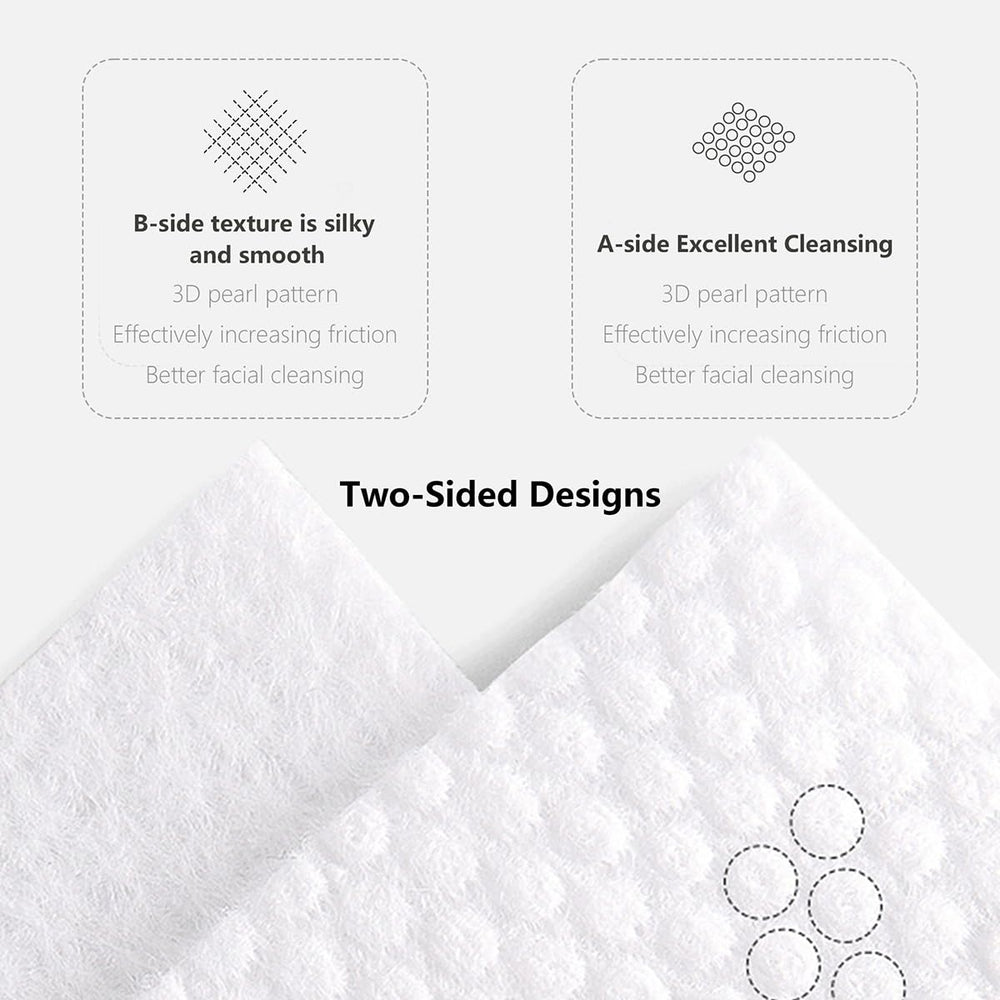 vuacepe face towels soft-touch texture ideal for sensitive skin routines