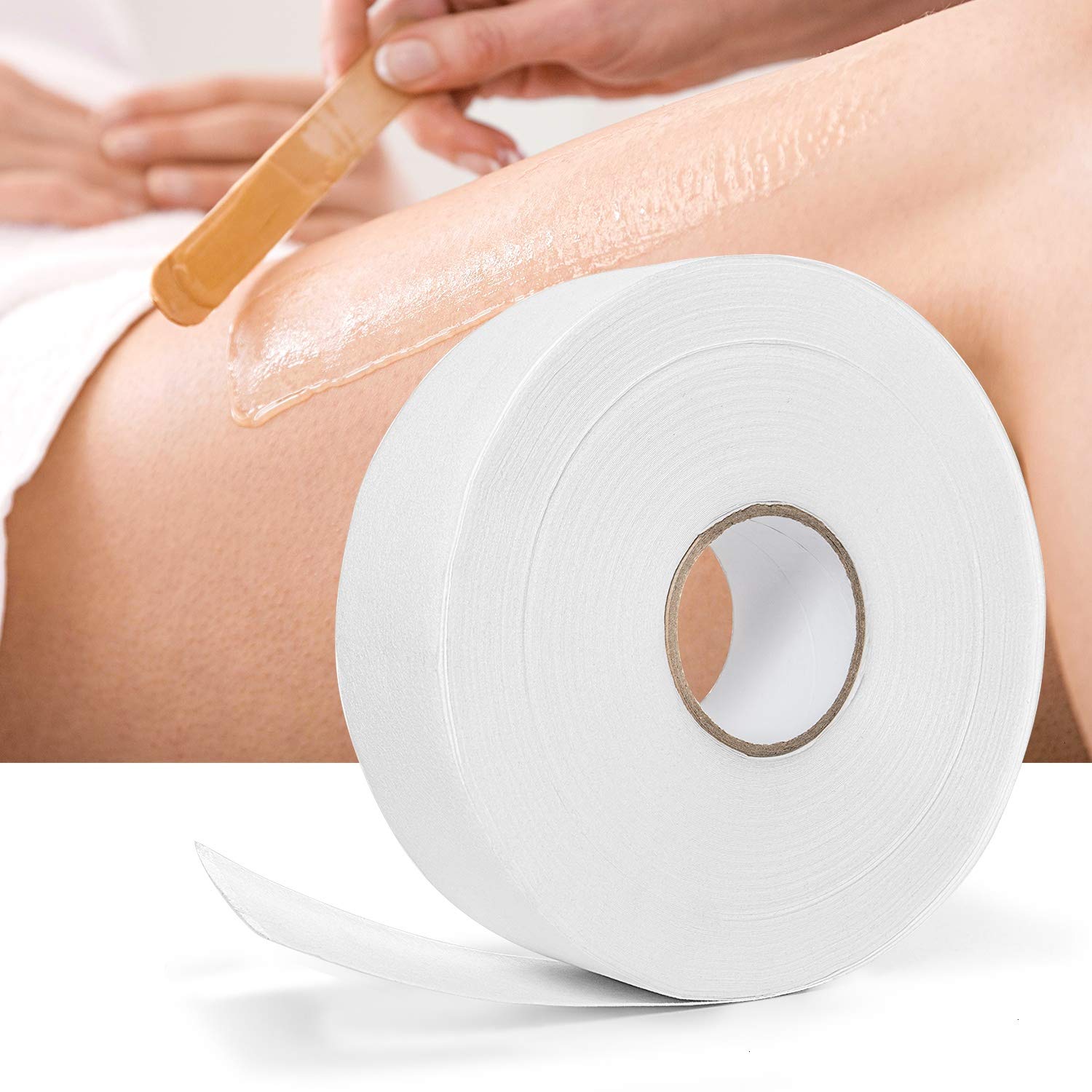 Vumdua nonwoven wax strip roll packaging emphasizes roll size and storage