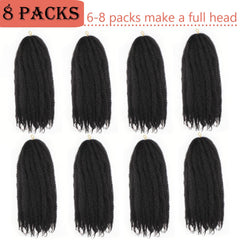Vustbeauty Marley twist hair 24in closeup soft texture highlights fluffy afro kinky feel for everyday wear.