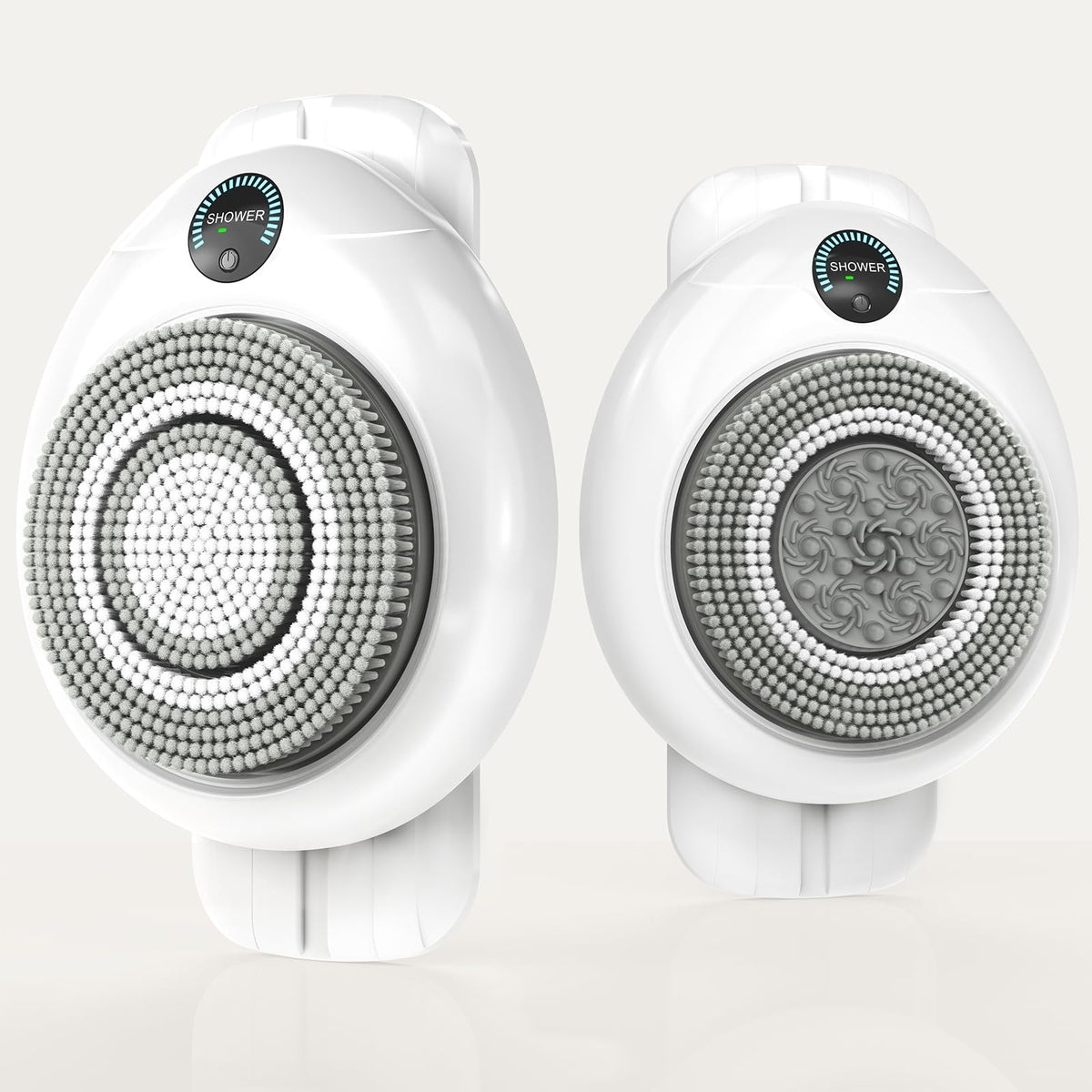 VWMYQ electric back scrubber with 360-degree rotation for hands-free cleansing.