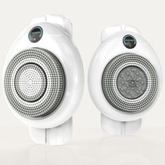 VWMYQ electric back scrubber with 360-degree rotation for hands-free cleansing.