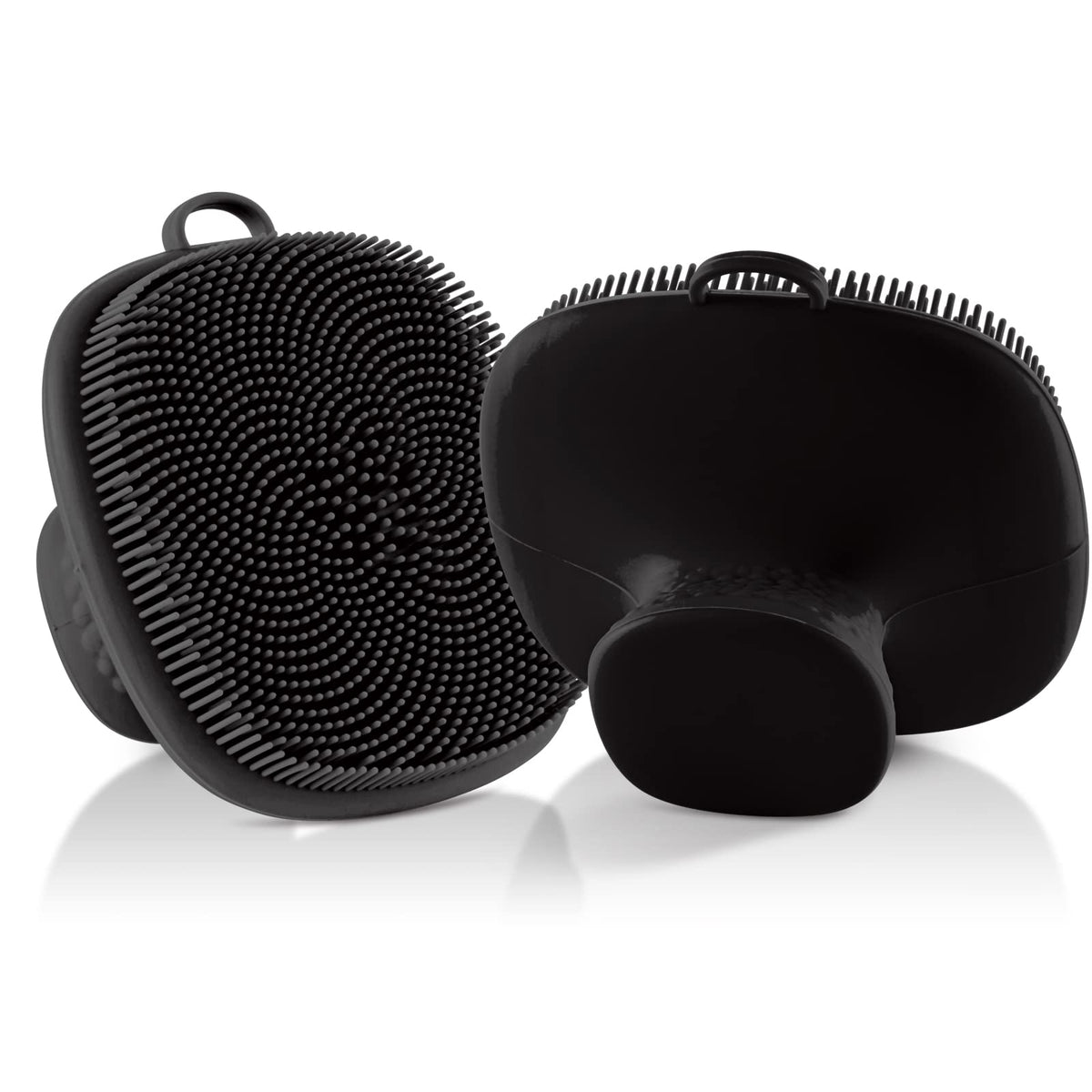 VWMYQ face-scrubber duo pack for gentle exfoliation and thorough cleansing