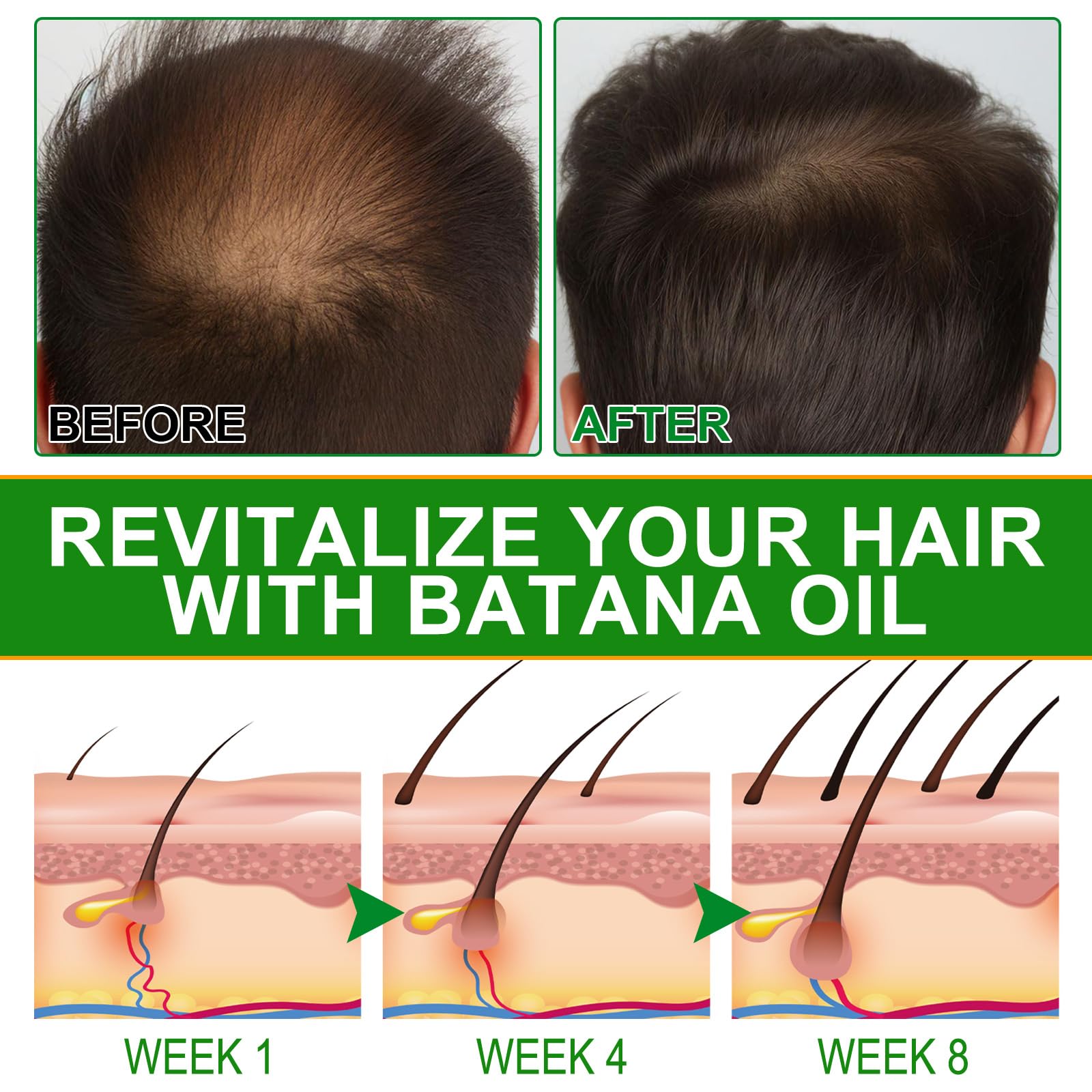 VXHDAG Batana Oil for daily use supports hair and skin conditioning.