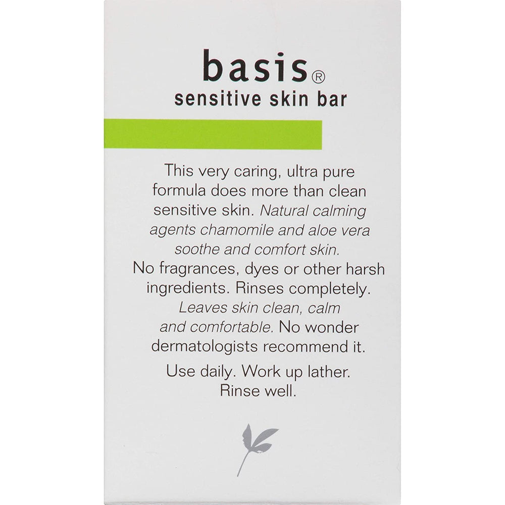 Vxoyo Basis Sensitive Skin Cleansing Bar block is ideal for daily face and body cleansing.
