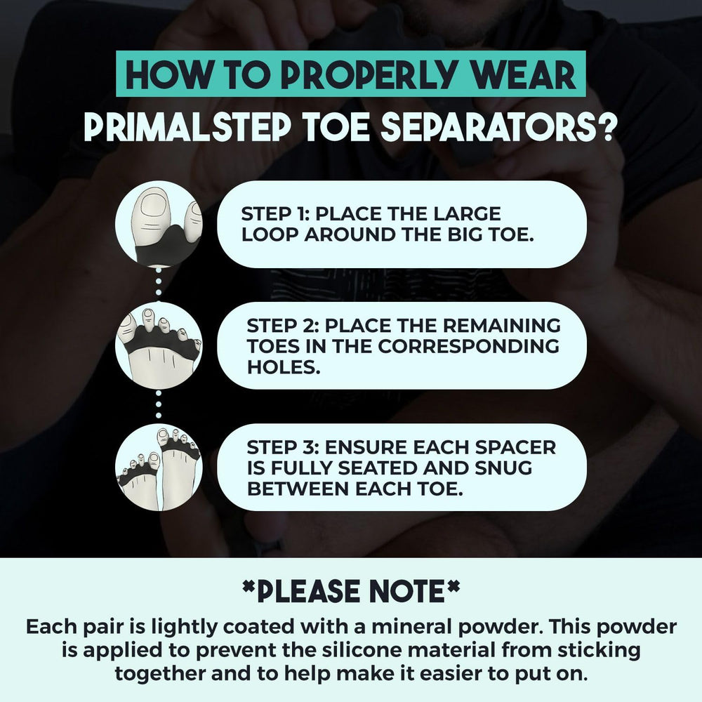 VYCE PrimalStep bunion-focused aid promotes toe spacing for daily comfort