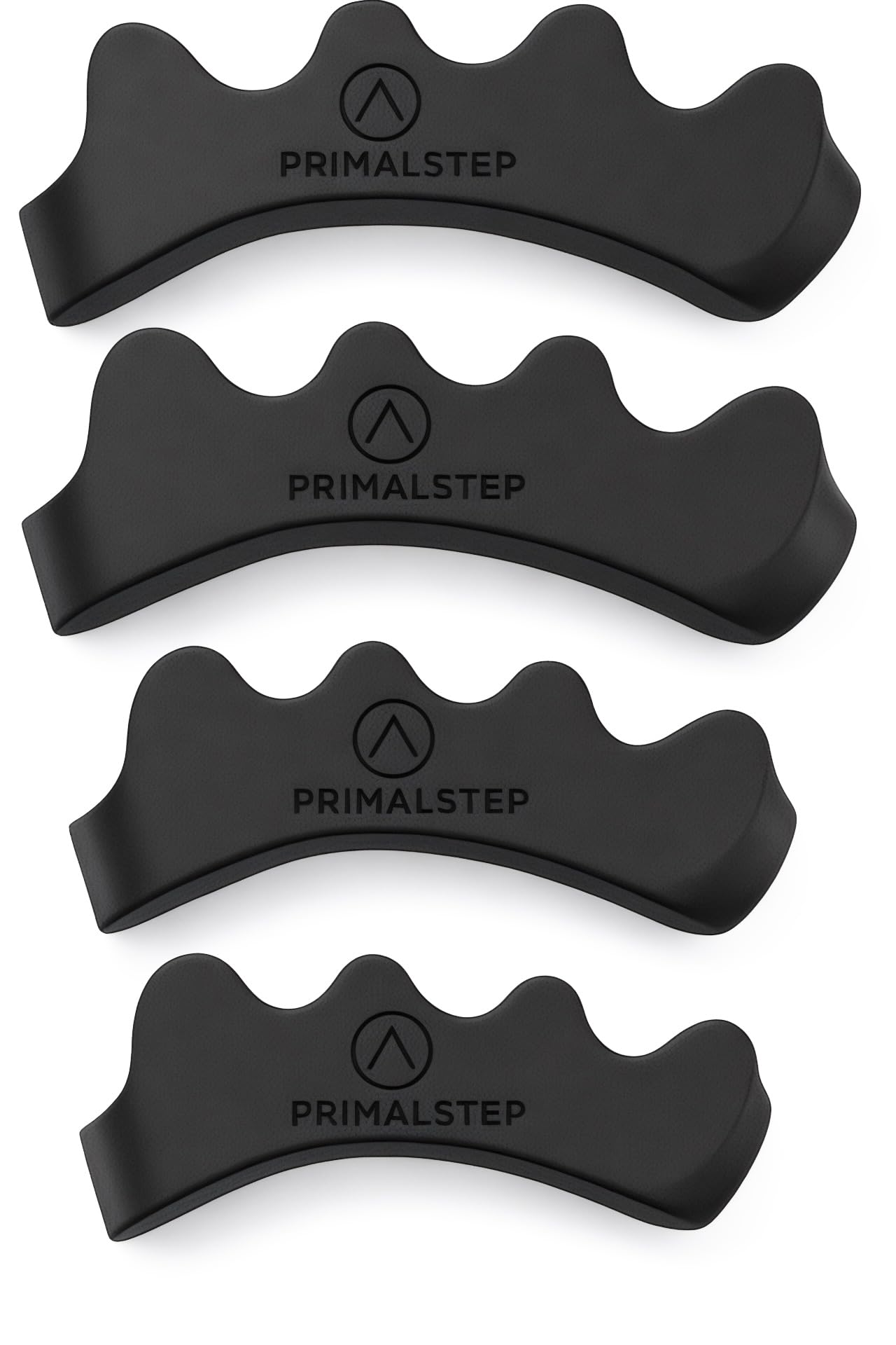 VYCE PrimalStep toe separators closeup showing flexible silicone for toe realignment