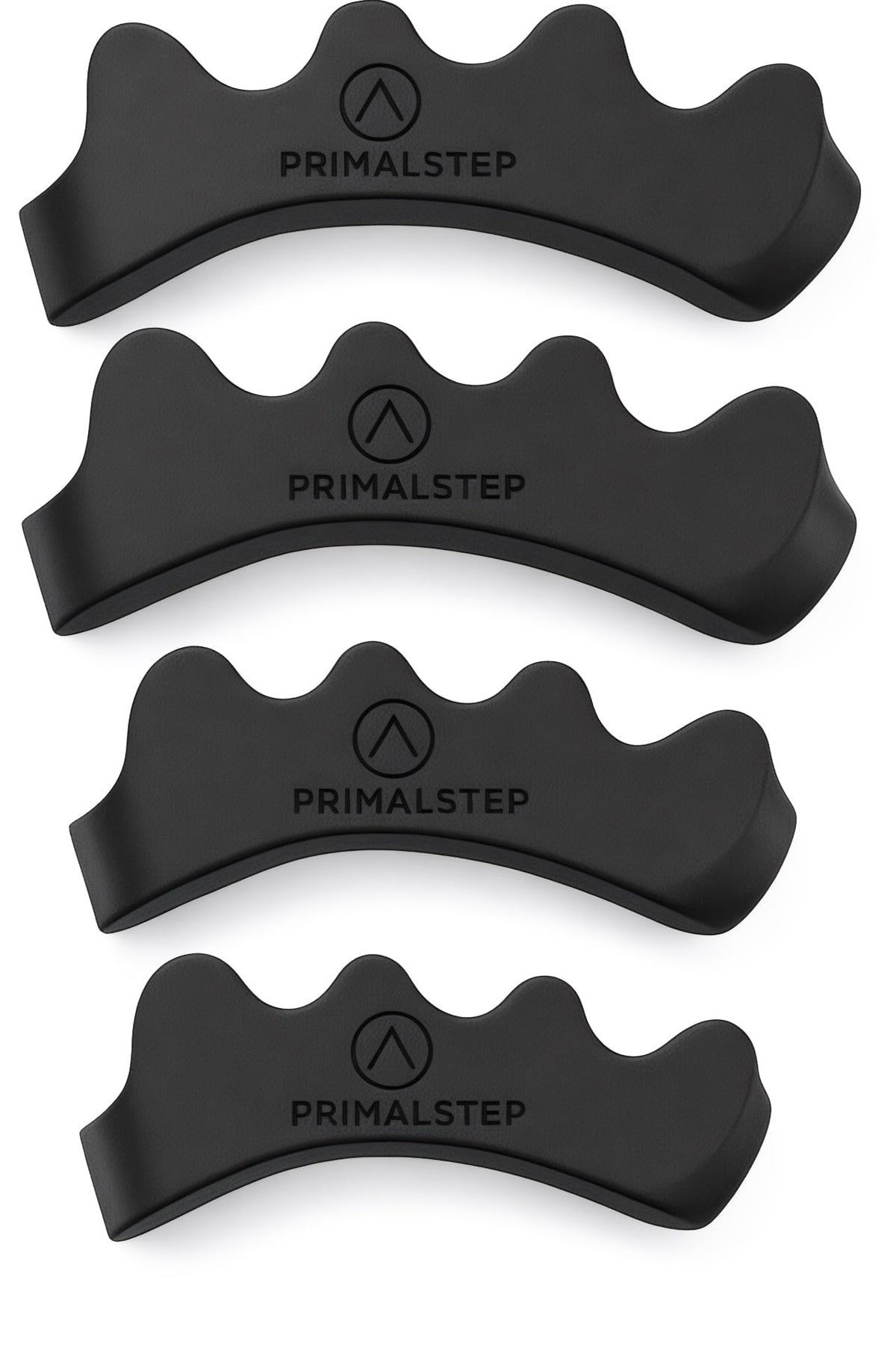 VYCE PrimalStep toe separators closeup showing flexible silicone for toe realignment