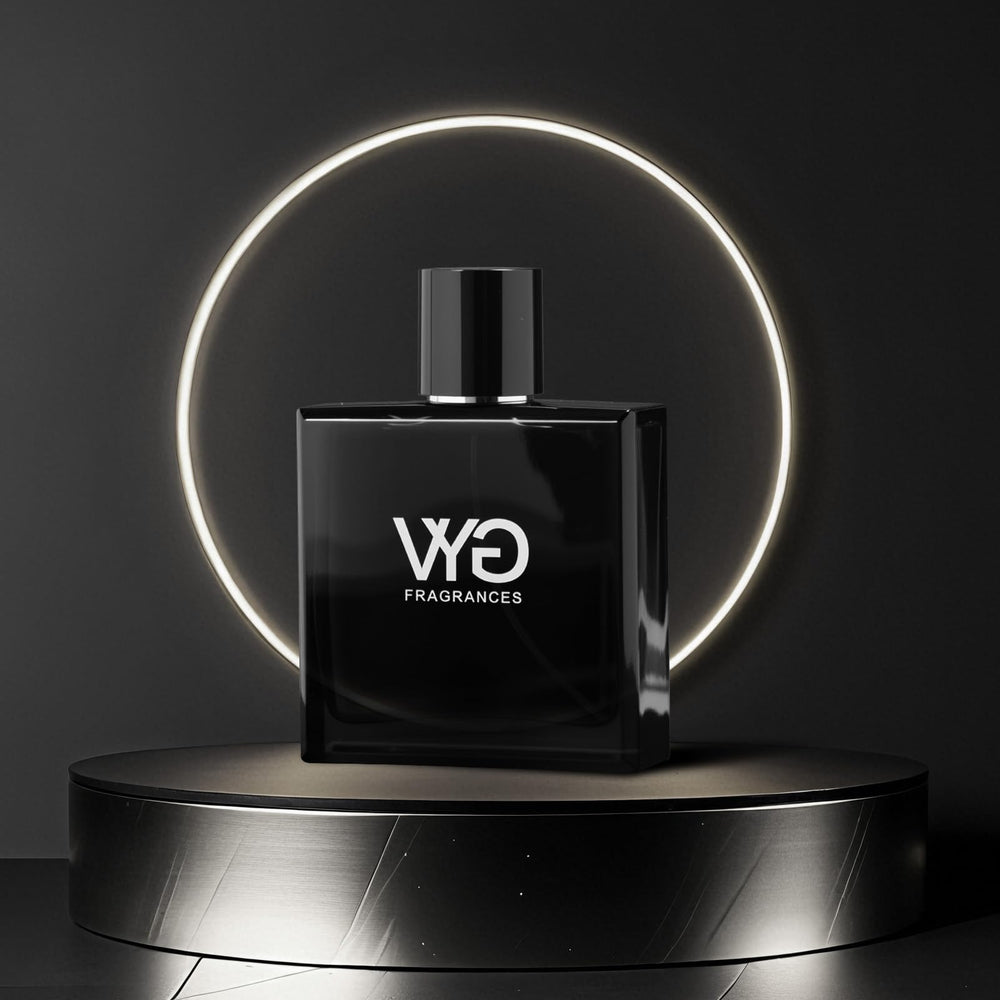 VYG pheromone cologne cap detail emphasizes refined design and handling.