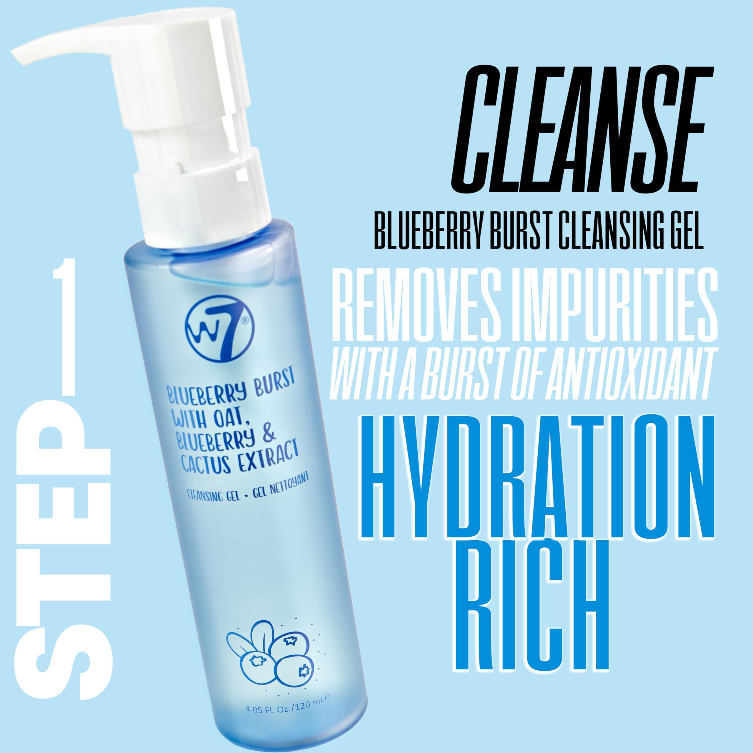 W7 Green T-Time Face Toner soothing and balancing for next steps.