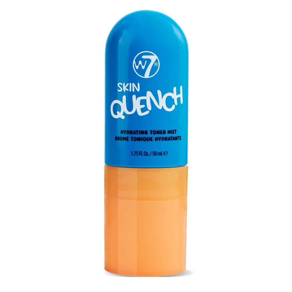 W7 Skin Quench ceramides graphic emphasizes barrier-supporting hydration.
