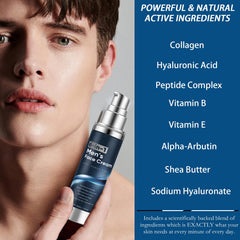 WAESKI 6-in-1 Face Cream for Men packaging—easy daily grooming routine.
