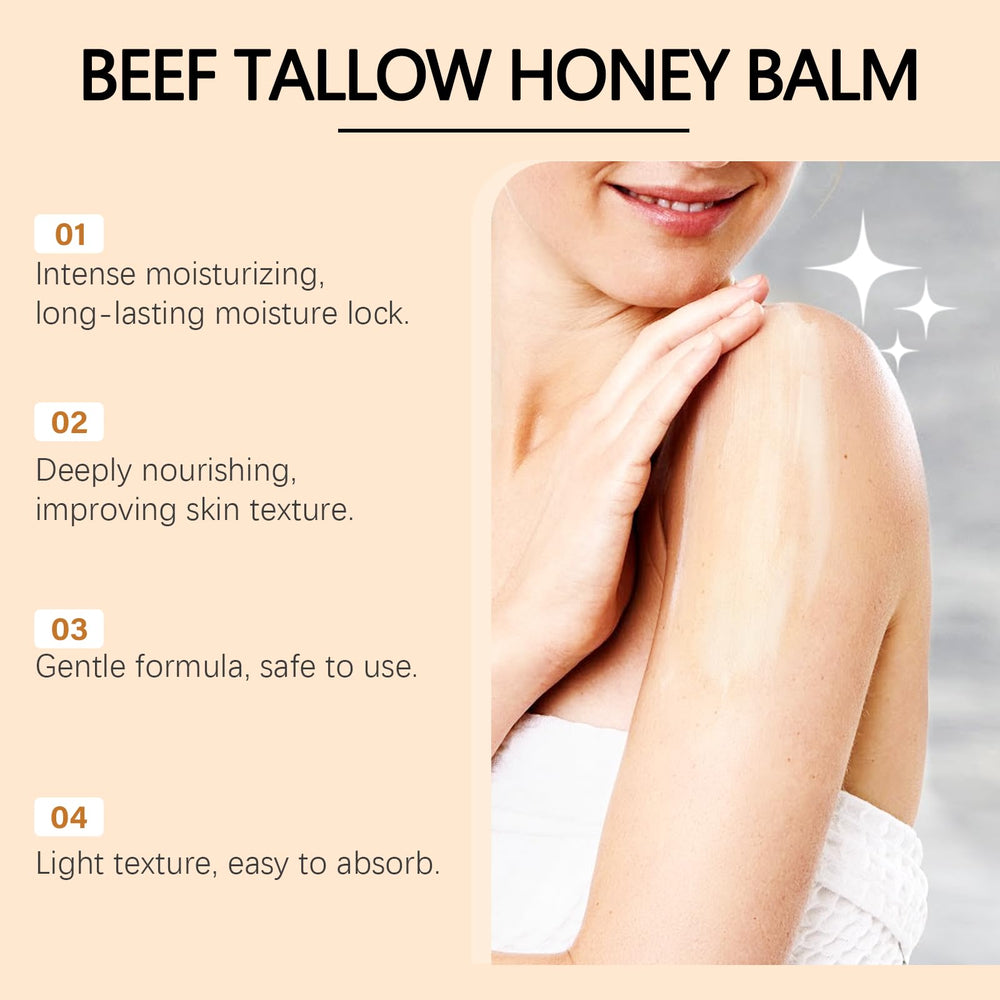 WAESKI Lopeie whipped tallow texture closeup showing airy cream on skin