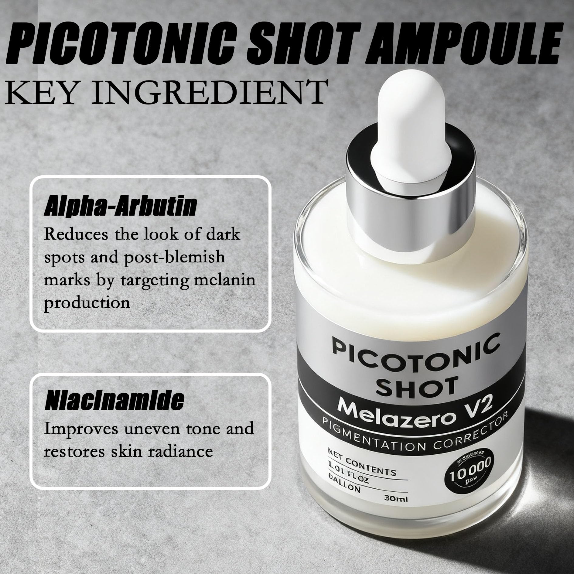 WAESKI pore-tightening closeup hints at refined pores and smoother skin appearance.