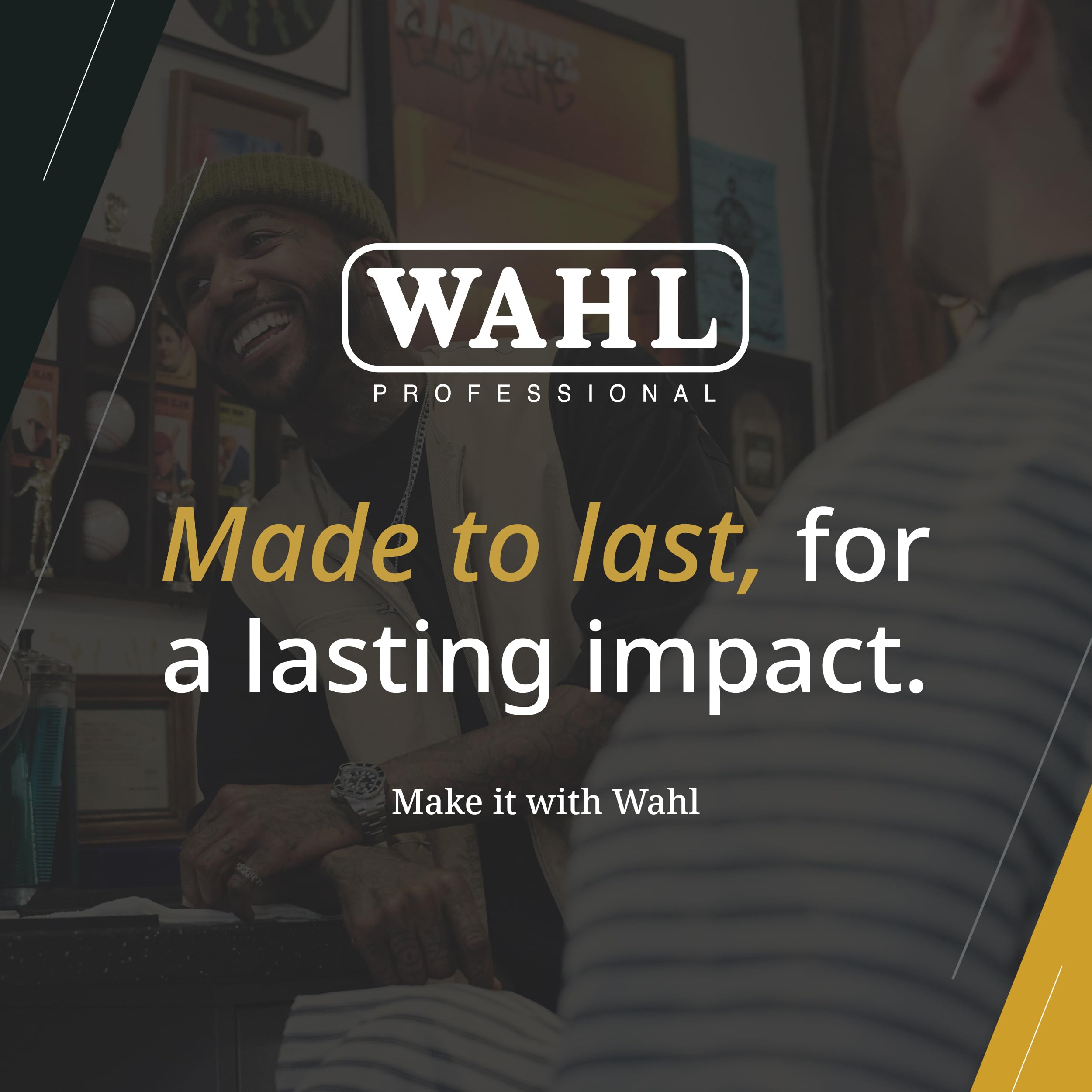 Wahl Professional 5 Star Senior Clipper cutting guides support versatile styling options