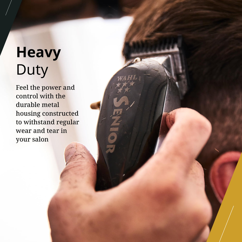 Wahl Professional 5 Star Senior Clipper motor emphasizes fast, cooler performance