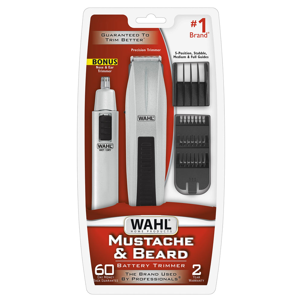 Wahl 9-piece kit provides complete beard grooming options.