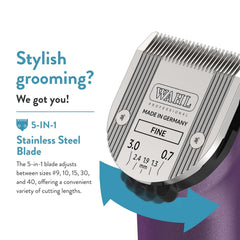 Wahl Arco battery packs for cordless grooming sessions